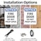 Signmission Fire Door Do Not Prop Open OSHA Notice Sign, Plastic, 10in W x 14in L, 2PK OS-2PACK-NS-P-1014-V-12574 - alternate 4